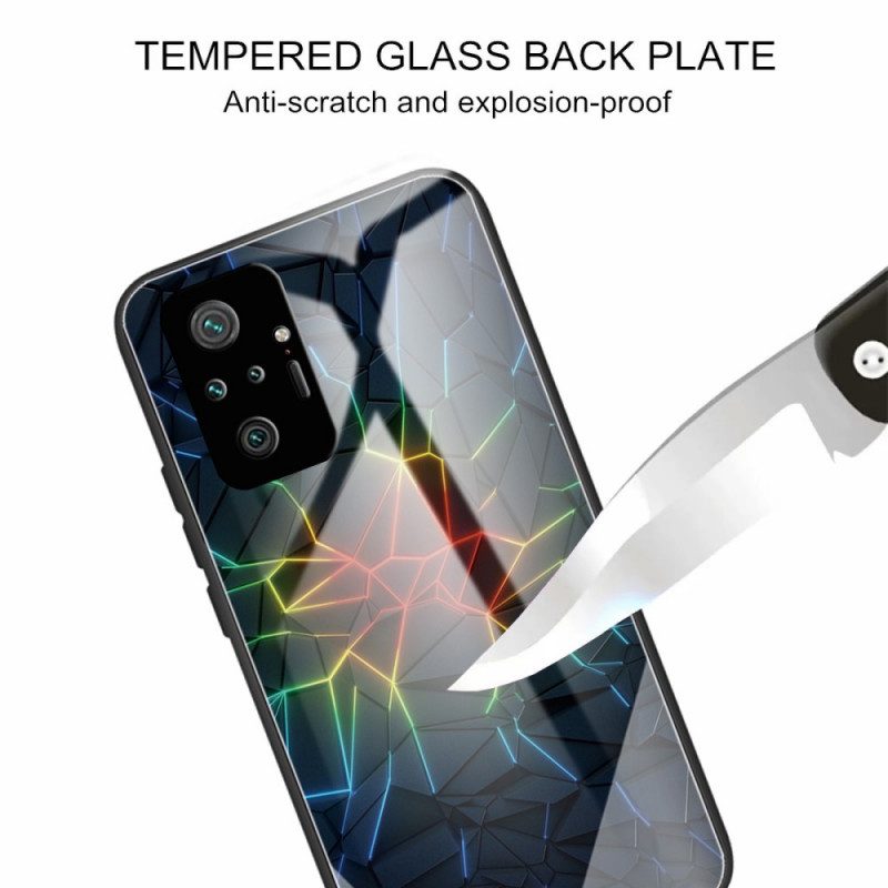 Cover Xiaomi Redmi Note 10 Pro Geometria Vetro Temperato