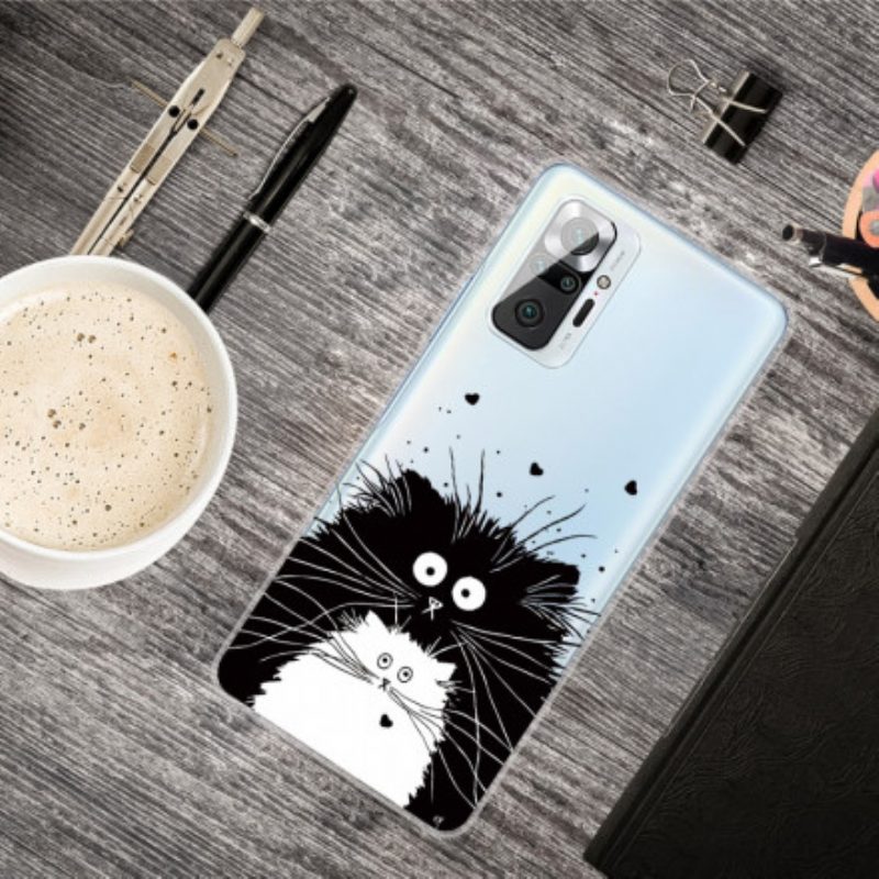 Cover Xiaomi Redmi Note 10 Pro Guarda I Gatti