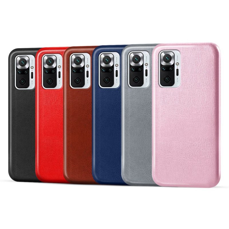 Cover Xiaomi Redmi Note 10 Pro Ksq Effetto Pelle