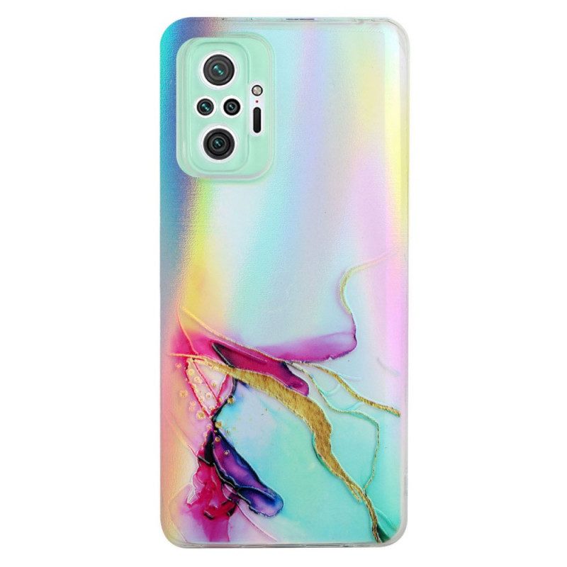 Cover Xiaomi Redmi Note 10 Pro Marmo Effetto Laser