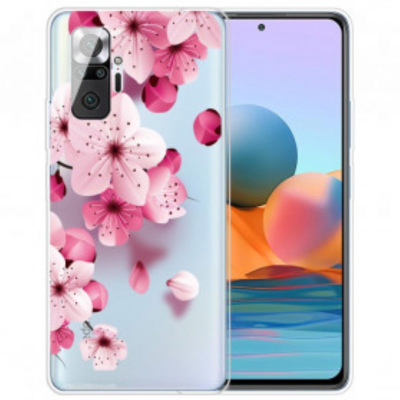 Cover Xiaomi Redmi Note 10 Pro Piccoli Fiori Rosa