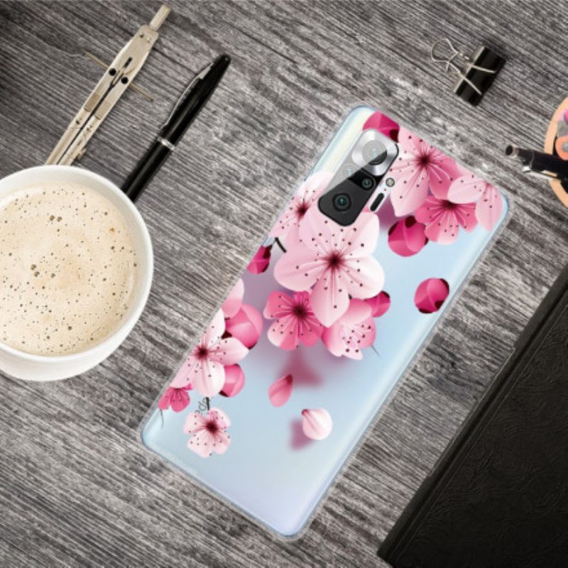 Cover Xiaomi Redmi Note 10 Pro Piccoli Fiori Rosa