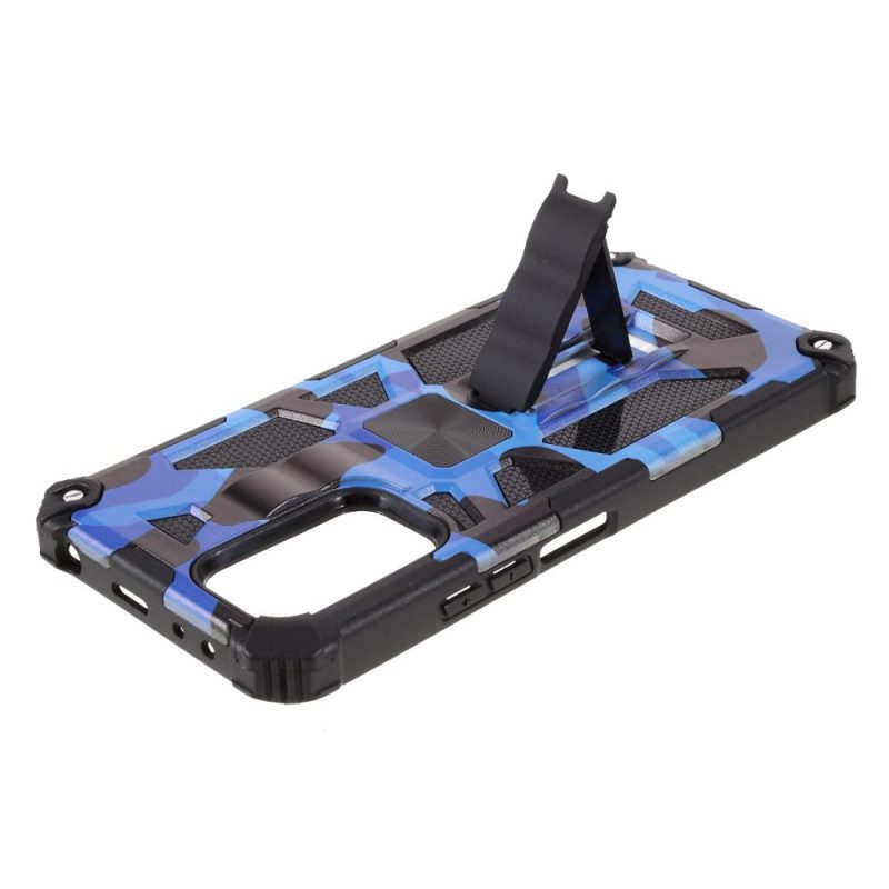 Cover Xiaomi Redmi Note 10 Pro Supporto Rimovibile Mimetico