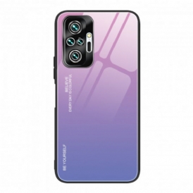 Cover Xiaomi Redmi Note 10 Pro Vetro Temperato Sii Te Stesso