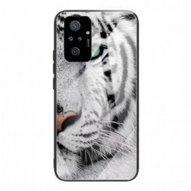 Cover Xiaomi Redmi Note 10 Pro Vetro Temperato Tigre