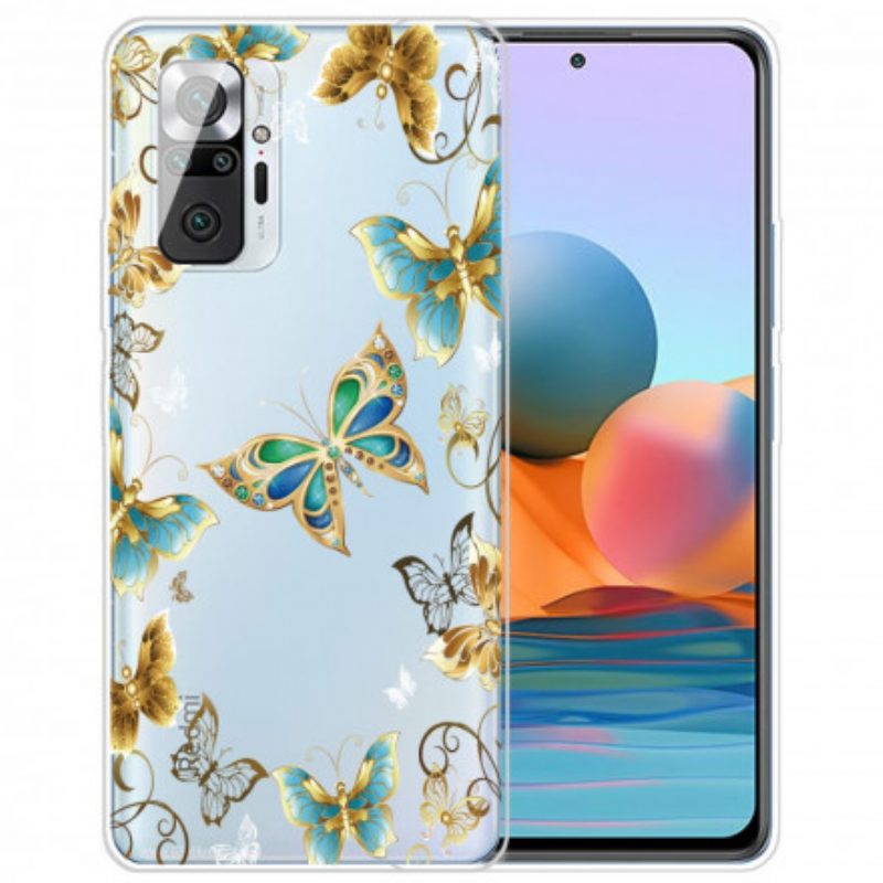 Cover Xiaomi Redmi Note 10 Pro Volo Di Farfalle