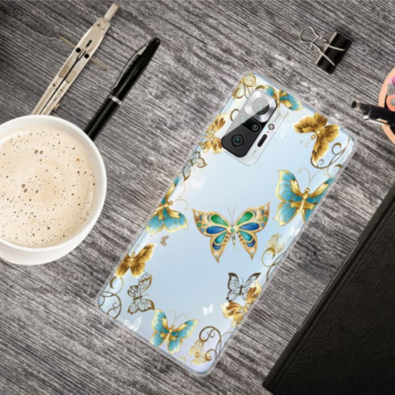 Cover Xiaomi Redmi Note 10 Pro Volo Di Farfalle