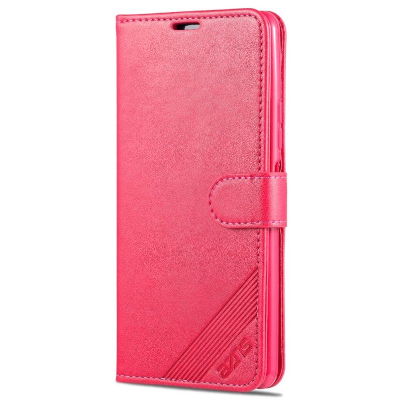 Custodia in pelle Xiaomi Redmi Note 10 Pro Azns Ecopelle