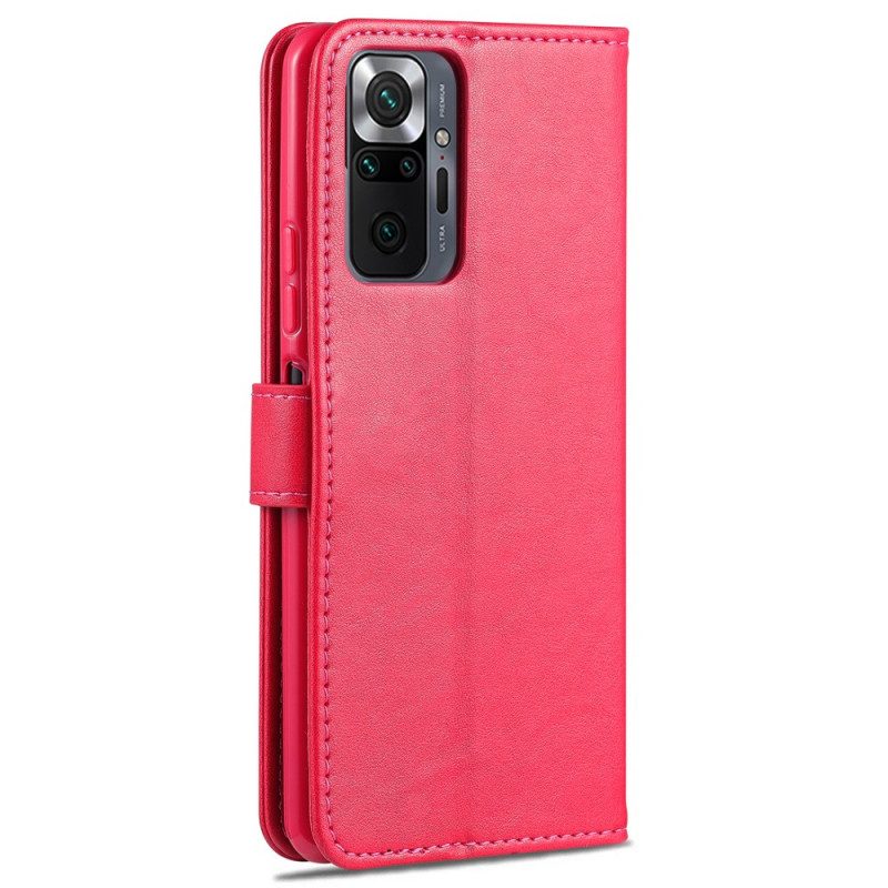 Custodia in pelle Xiaomi Redmi Note 10 Pro Azns Ecopelle