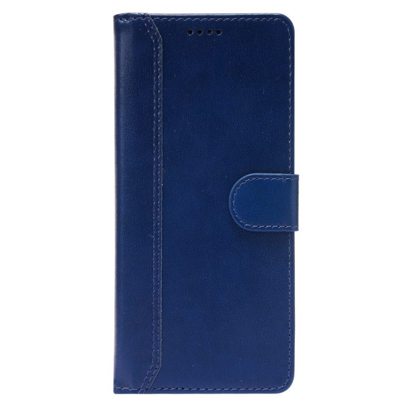 Custodia in pelle Xiaomi Redmi Note 10 Pro Cuciture Lucide Ea Vista