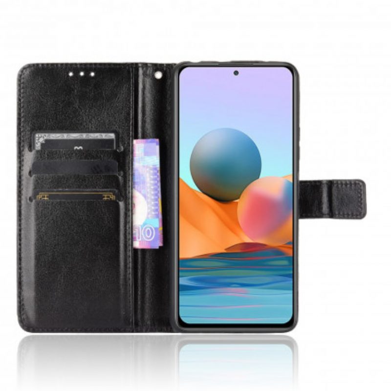 Custodia in pelle Xiaomi Redmi Note 10 Pro Ecopelle Appariscente