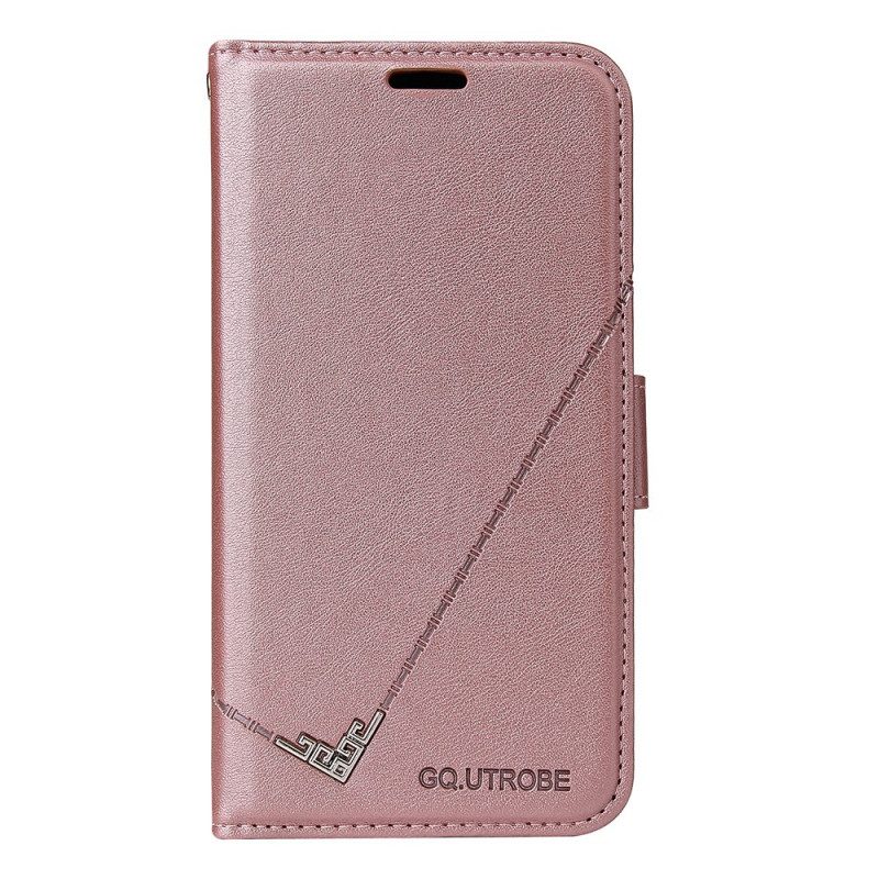 Custodia in pelle Xiaomi Redmi Note 10 Pro Ecopelle Gq.utrobe