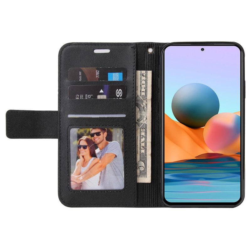 Custodia in pelle Xiaomi Redmi Note 10 Pro Ecopelle Gq.utrobe