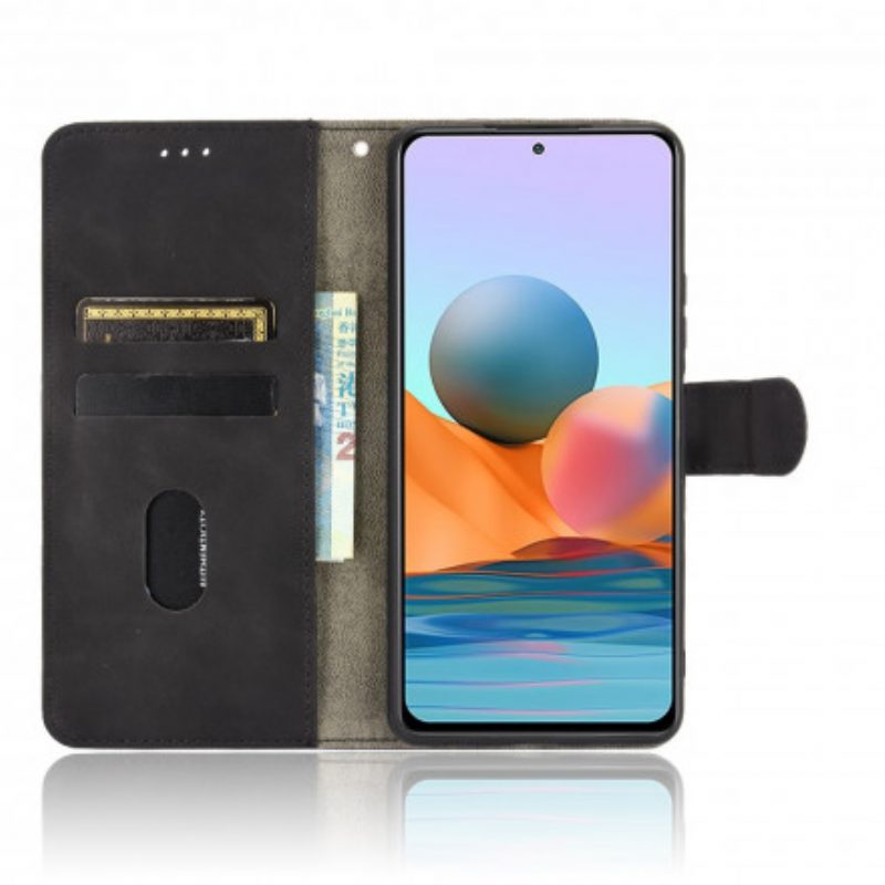 Custodia in pelle Xiaomi Redmi Note 10 Pro Effetto Pelle Soft Touch