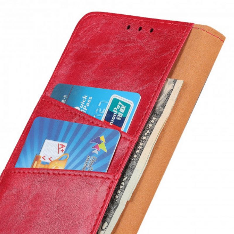 Folio Cover Xiaomi Redmi Note 10 Pro Custodia in pelle Lembo Magnetico