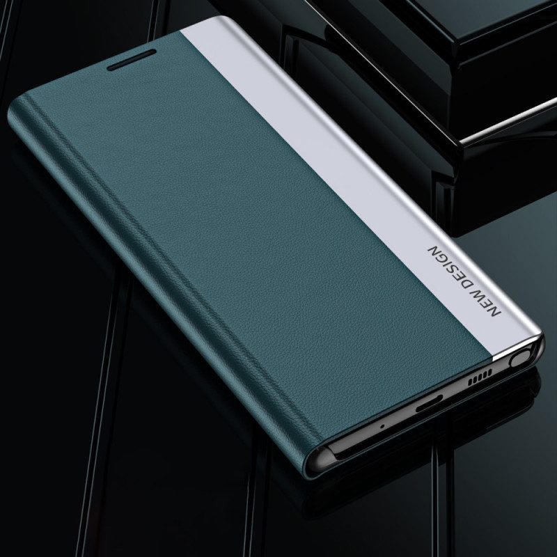 Folio Cover Xiaomi Redmi Note 10 Pro Custodia in pelle Nuovo Design