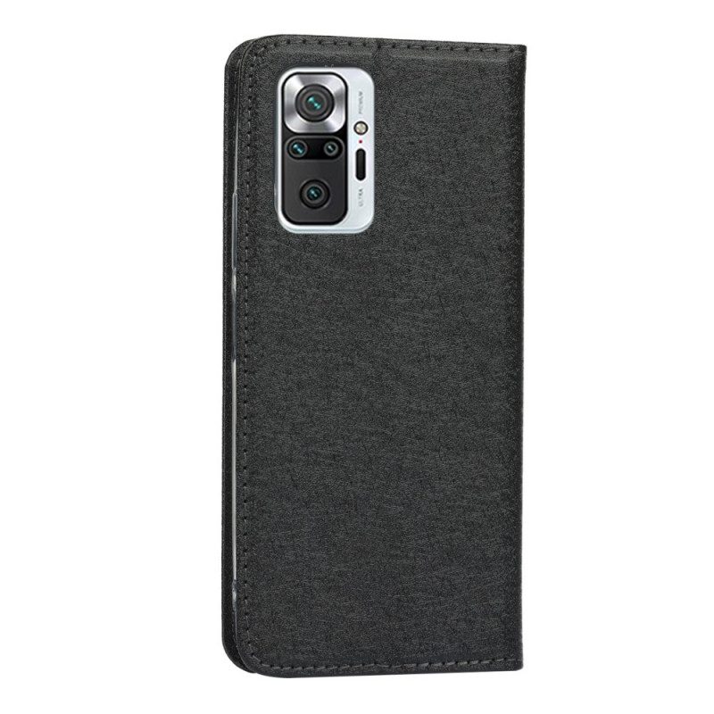 Folio Cover Xiaomi Redmi Note 10 Pro Custodia in pelle Stile In Morbida Pelle Con Cinturino