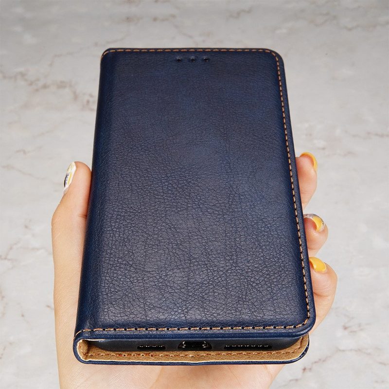 Folio Cover Xiaomi Redmi Note 10 Pro Custodia in pelle Stile Vintage In Pelle