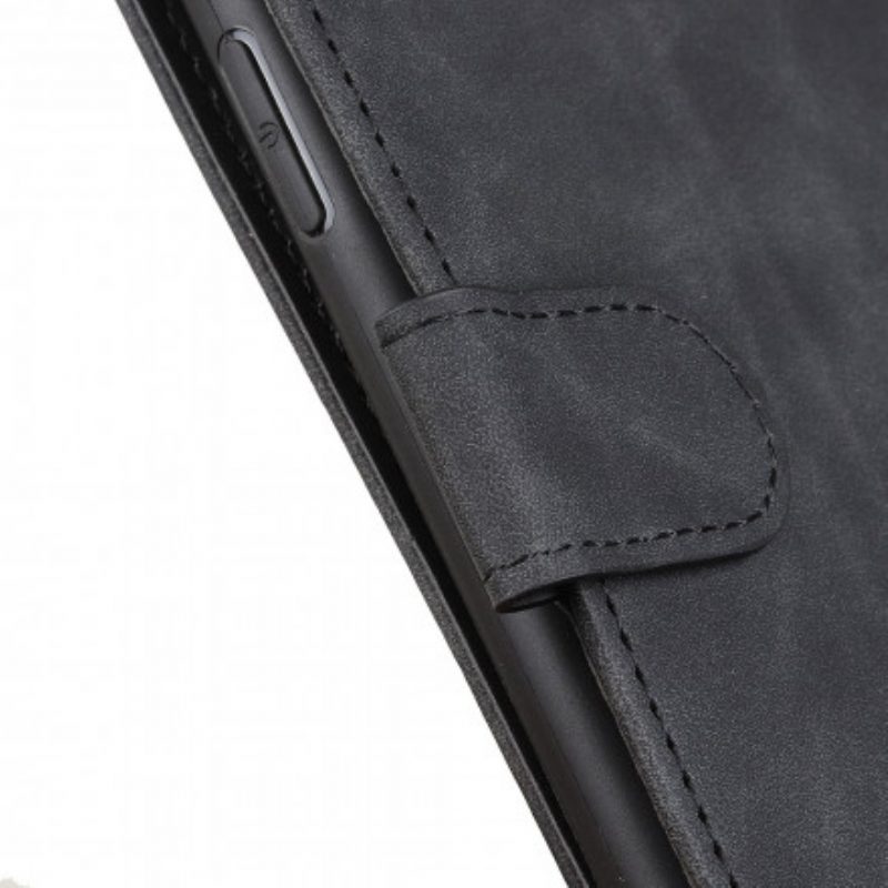 Folio Cover Xiaomi Redmi Note 10 Pro Khazneh Effetto Pelle Vintage