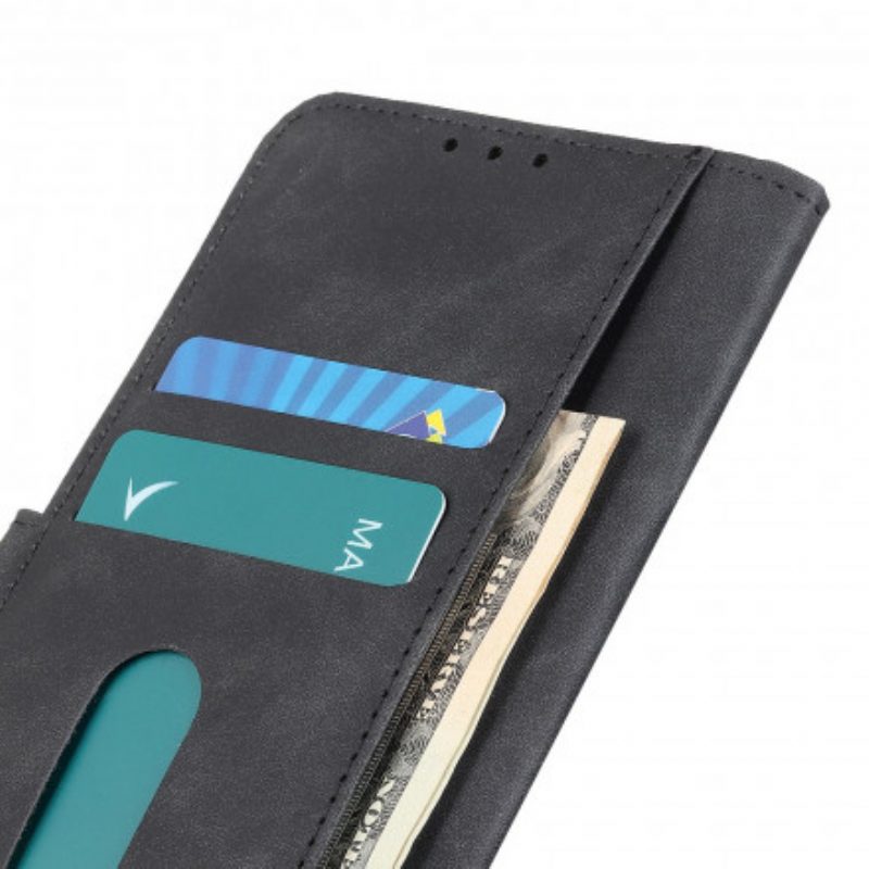 Folio Cover Xiaomi Redmi Note 10 Pro Khazneh Effetto Pelle Vintage