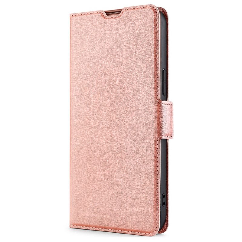 Folio Cover Xiaomi Redmi Note 10 Pro Stile In Pelle Ultra Fine