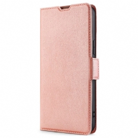 Folio Cover Xiaomi Redmi Note 10 Pro Stile In Pelle Ultra Fine