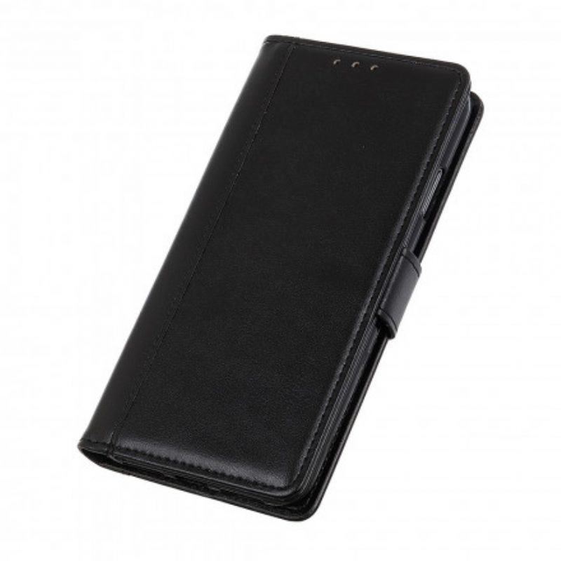 Folio Cover Xiaomi Redmi Note 10 Pro Stile Pelle Crosta