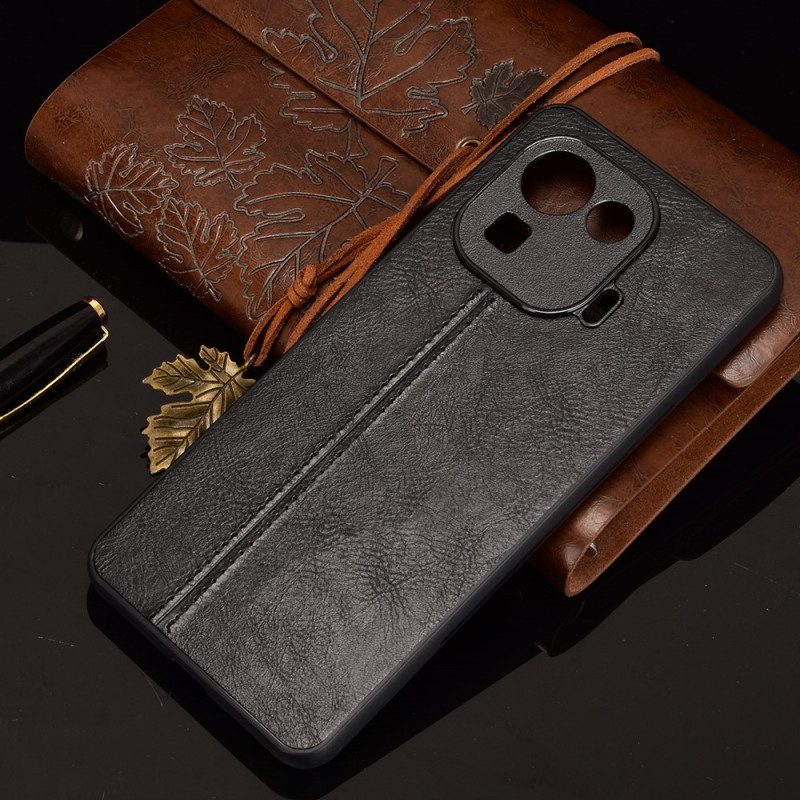 Cover Xiaomi Mi 11 Pro Effetto Pelle Couture