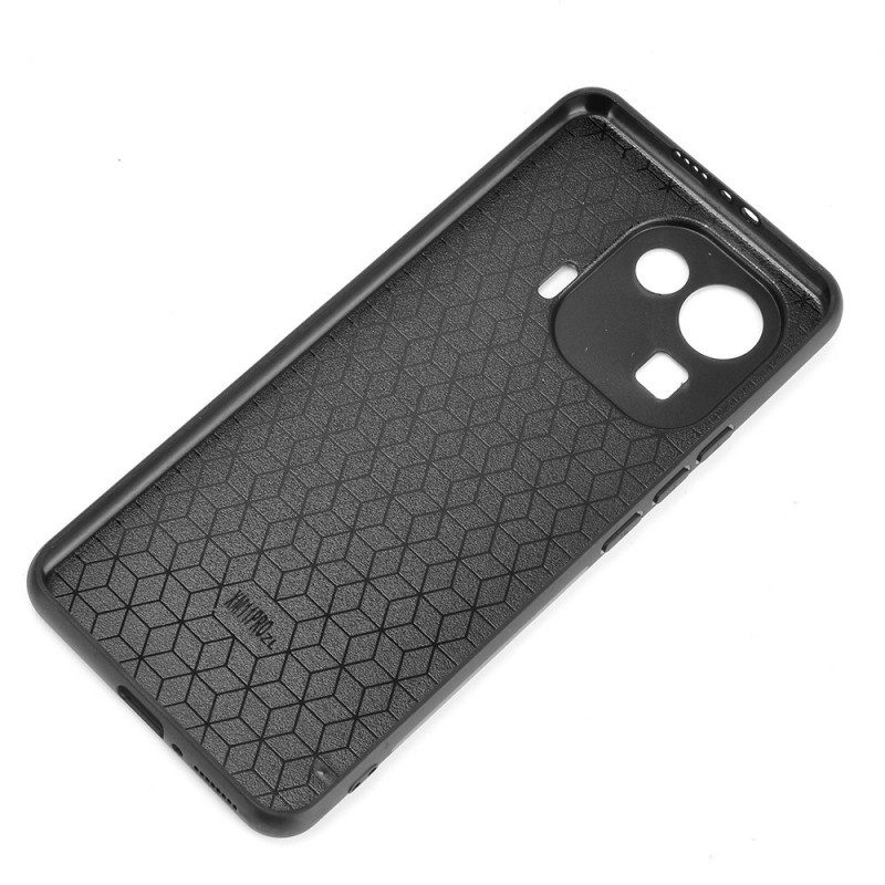 Cover Xiaomi Mi 11 Pro Effetto Pelle Couture