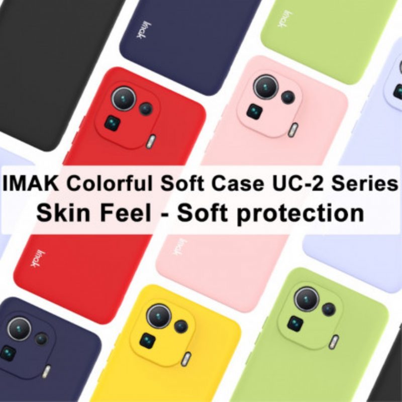 Cover Xiaomi Mi 11 Pro Tappetino In Silicone Serie Uc-2 Imak