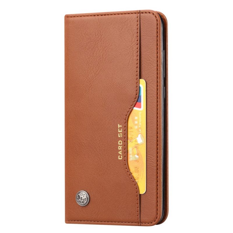 Folio Cover Xiaomi Mi 11 Pro Custodia in pelle Portacarte In Ecopelle