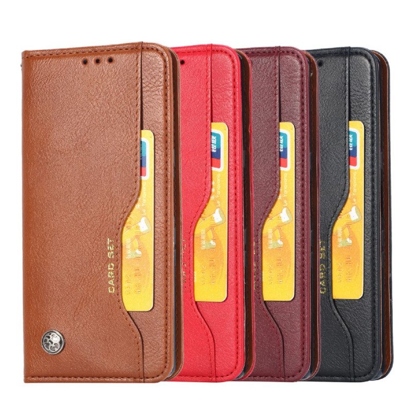 Folio Cover Xiaomi Mi 11 Pro Custodia in pelle Portacarte In Ecopelle