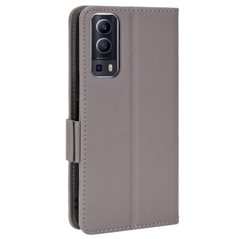 Custodia in pelle Vivo Y72 5G Folio Cover Flap Doppio Nuovi Colori