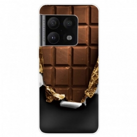 Cover OnePlus 10 Pro 5G Barretta Di Cioccolato Flessibile
