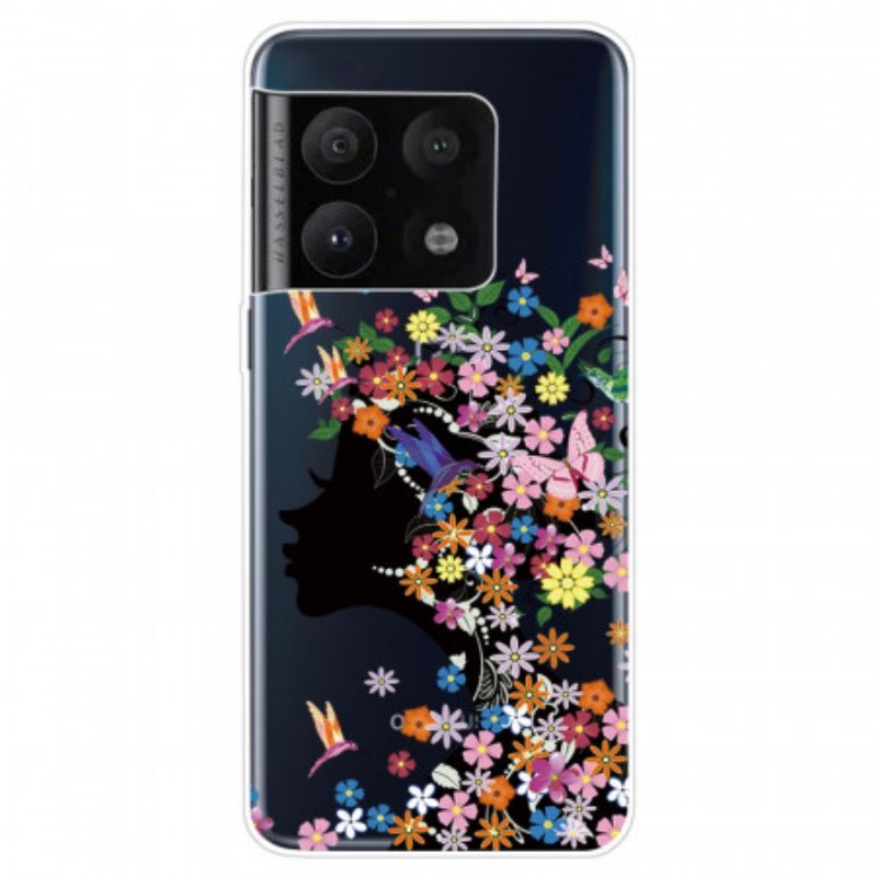 Cover OnePlus 10 Pro 5G Bella Testa Di Fiore