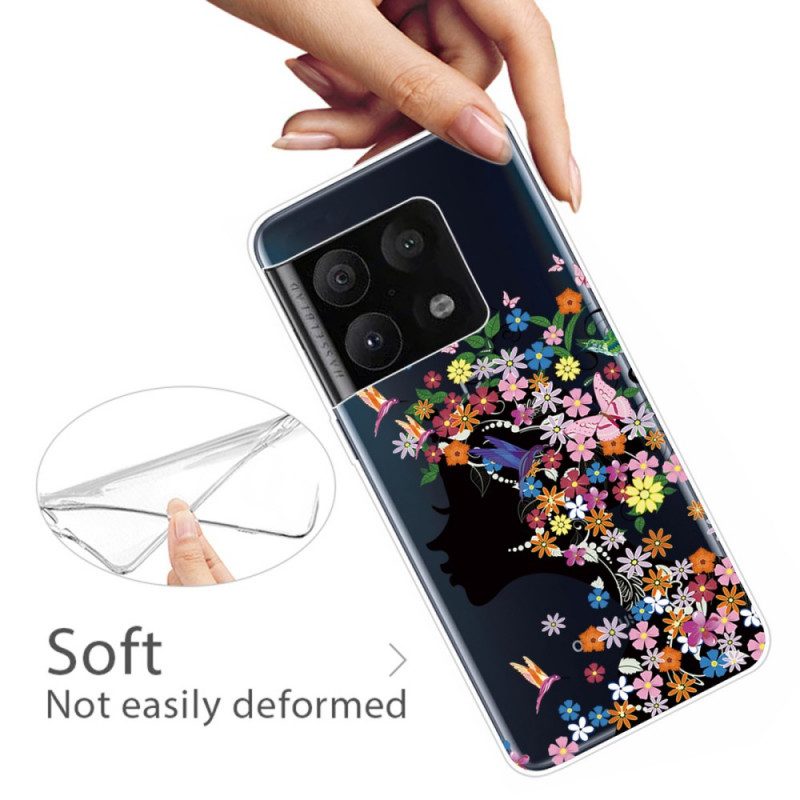 Cover OnePlus 10 Pro 5G Bella Testa Di Fiore