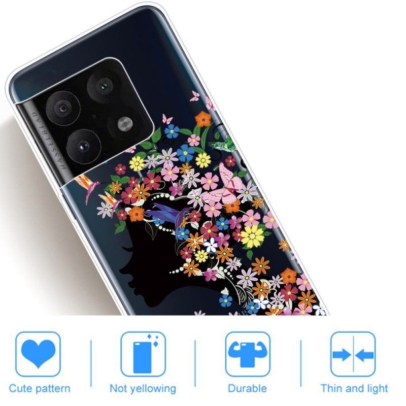 Cover OnePlus 10 Pro 5G Bella Testa Di Fiore