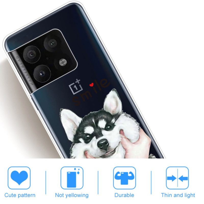 Cover OnePlus 10 Pro 5G Cane Sorridente