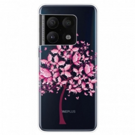 Cover OnePlus 10 Pro 5G Cima Dell'albero Rosa