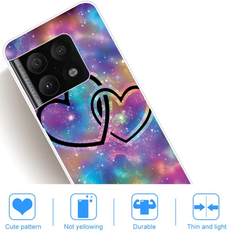 Cover OnePlus 10 Pro 5G Cuori Incatenati