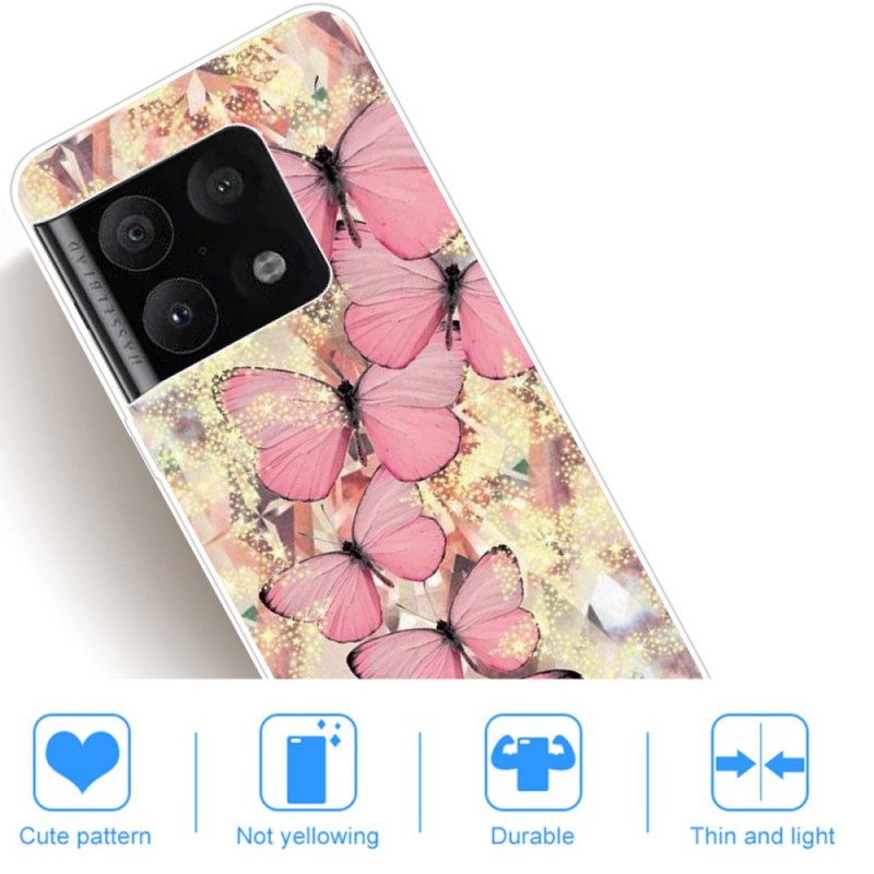 Cover OnePlus 10 Pro 5G Farfalle Farfalle