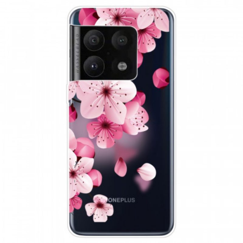 Cover OnePlus 10 Pro 5G Fiore Rosa Puro