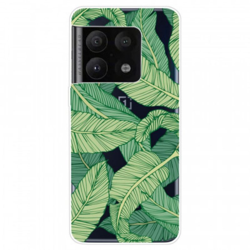 Cover OnePlus 10 Pro 5G Fogli Grafici Trasparenti