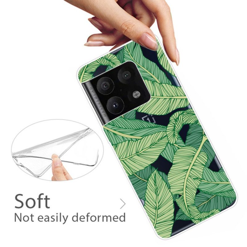 Cover OnePlus 10 Pro 5G Fogli Grafici Trasparenti