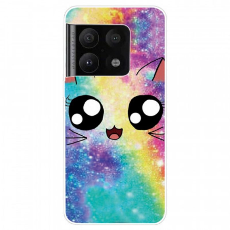 Cover OnePlus 10 Pro 5G Gatto Dei Cartoni Animati