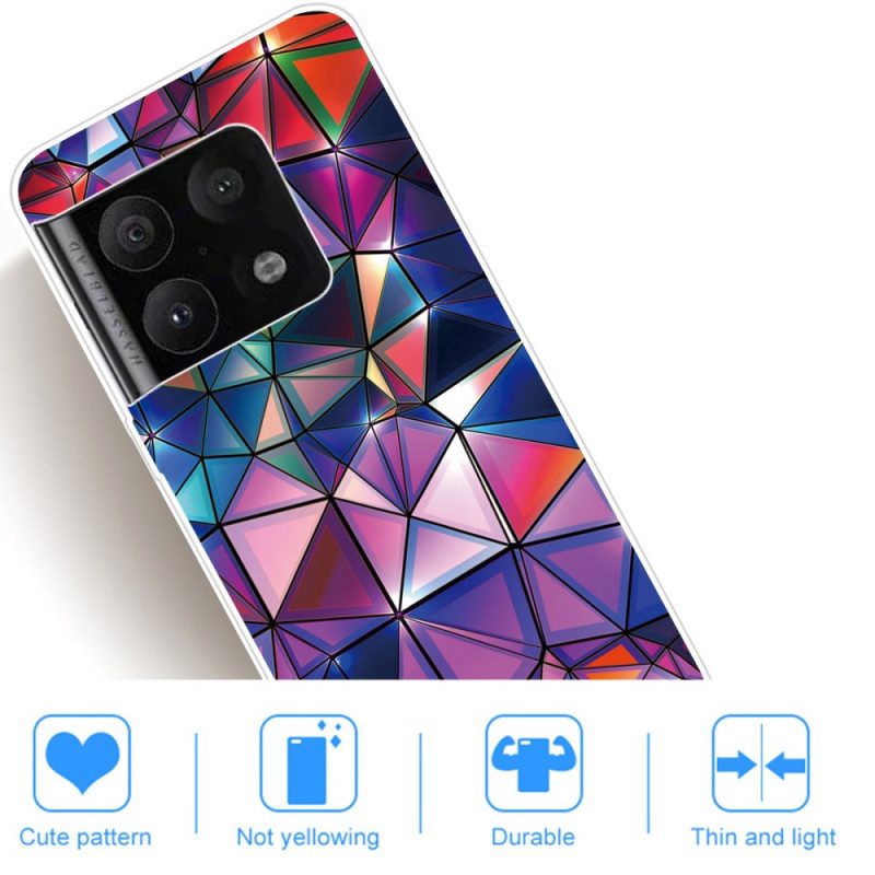 Cover OnePlus 10 Pro 5G Geometria Flessibile