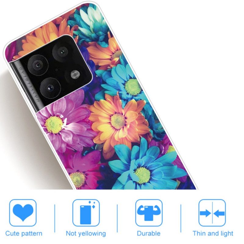 Cover OnePlus 10 Pro 5G Margherite Colorate