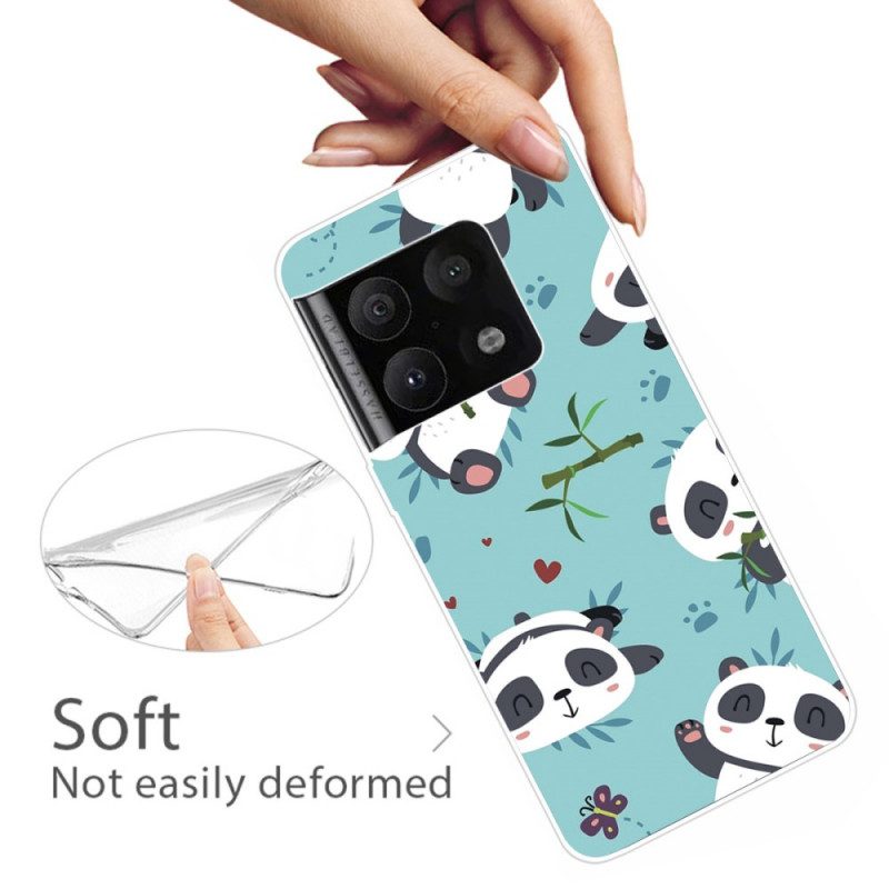 Cover OnePlus 10 Pro 5G Mazzo Di Panda