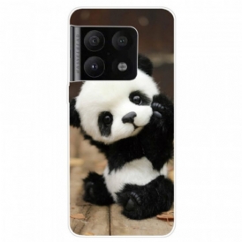 Cover OnePlus 10 Pro 5G Panda Flessibile