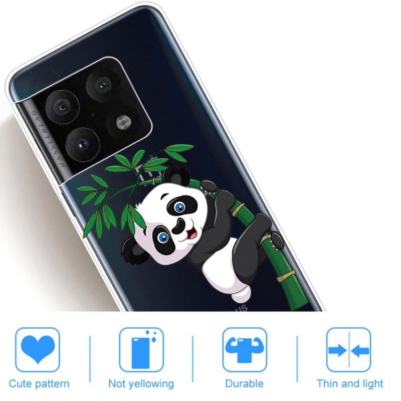 Cover OnePlus 10 Pro 5G Panda Su Bambù